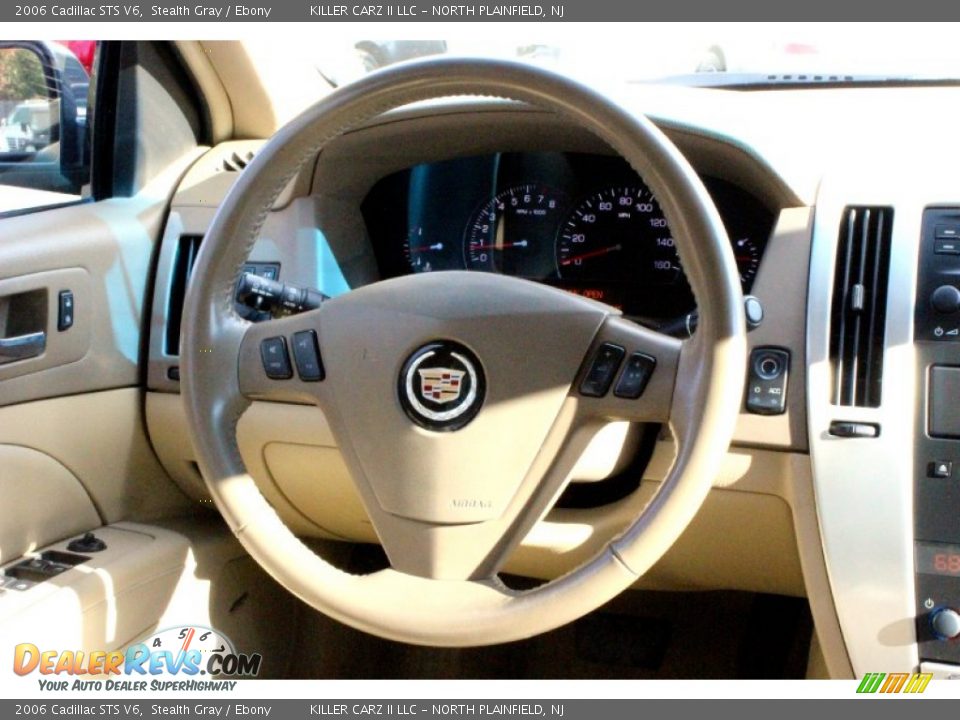 2006 Cadillac STS V6 Stealth Gray / Ebony Photo #31