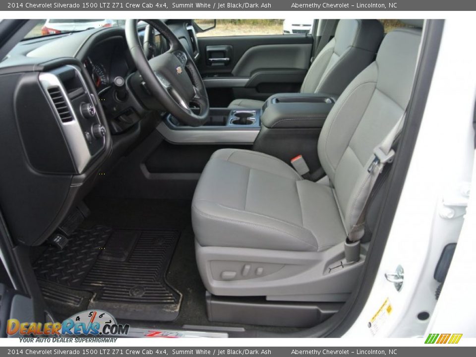 2014 Chevrolet Silverado 1500 LTZ Z71 Crew Cab 4x4 Summit White / Jet Black/Dark Ash Photo #8
