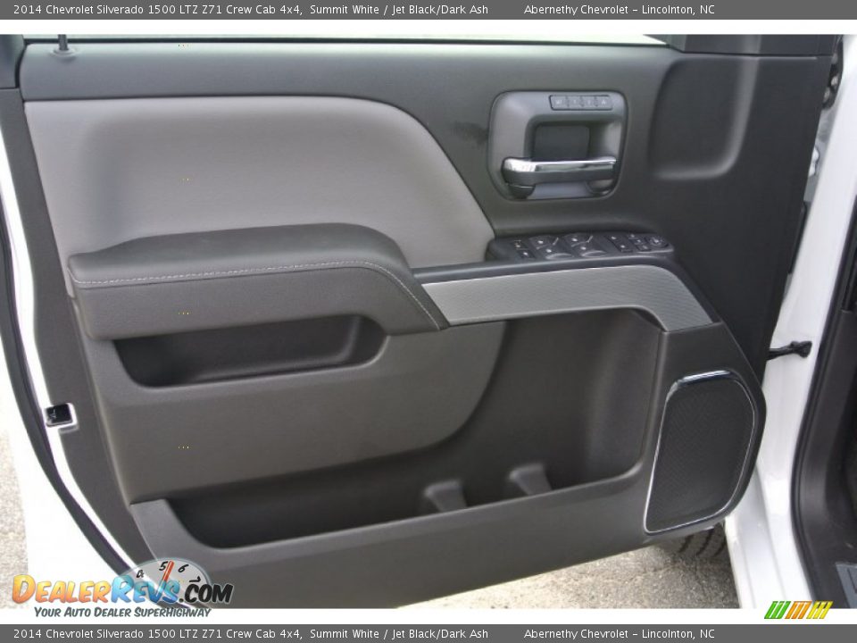 2014 Chevrolet Silverado 1500 LTZ Z71 Crew Cab 4x4 Summit White / Jet Black/Dark Ash Photo #9