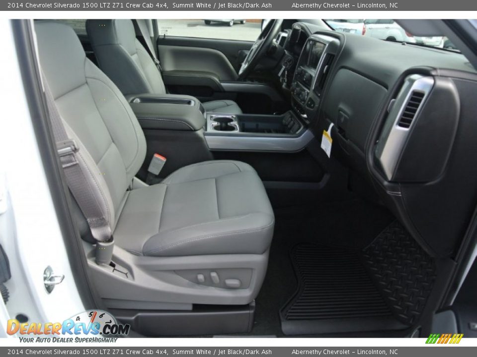2014 Chevrolet Silverado 1500 LTZ Z71 Crew Cab 4x4 Summit White / Jet Black/Dark Ash Photo #17