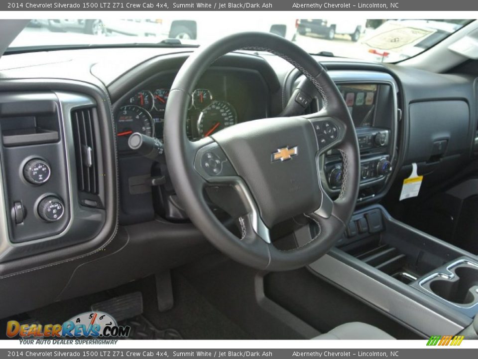 2014 Chevrolet Silverado 1500 LTZ Z71 Crew Cab 4x4 Summit White / Jet Black/Dark Ash Photo #21