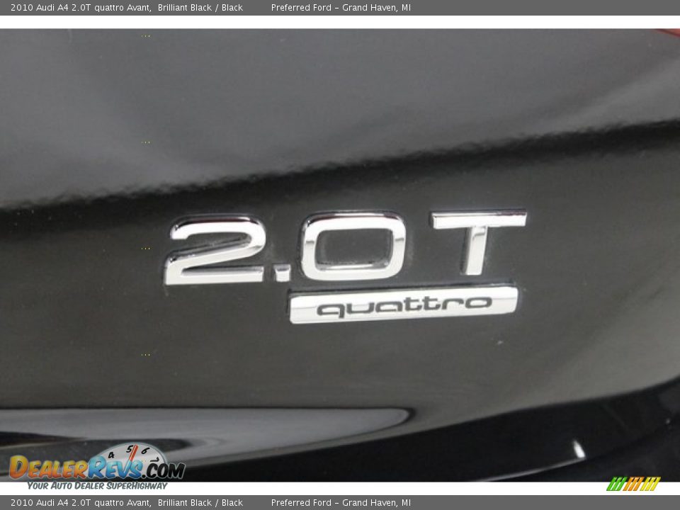 2010 Audi A4 2.0T quattro Avant Brilliant Black / Black Photo #9