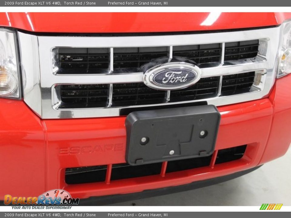 2009 Ford Escape XLT V6 4WD Torch Red / Stone Photo #4