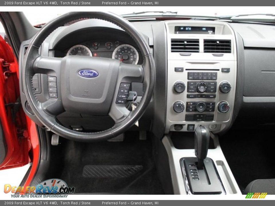 2009 Ford Escape XLT V6 4WD Torch Red / Stone Photo #23