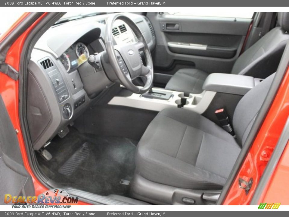 Stone Interior - 2009 Ford Escape XLT V6 4WD Photo #24