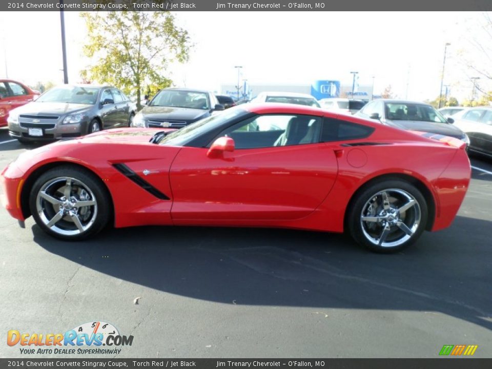 2014 Chevrolet Corvette Stingray Coupe Torch Red / Jet Black Photo #2