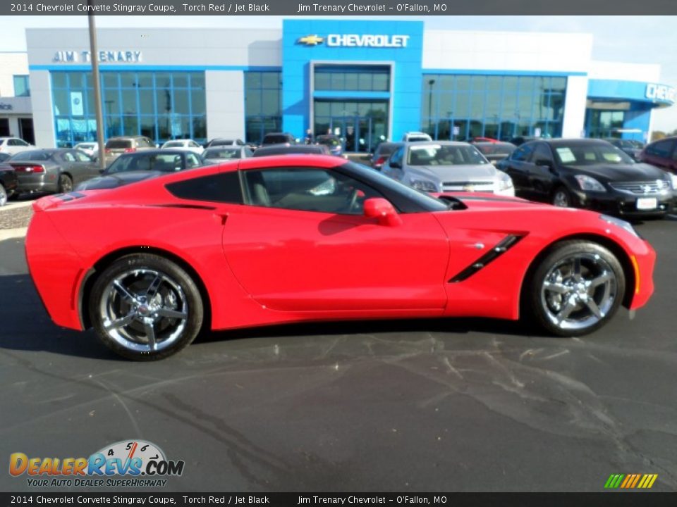 2014 Chevrolet Corvette Stingray Coupe Torch Red / Jet Black Photo #6