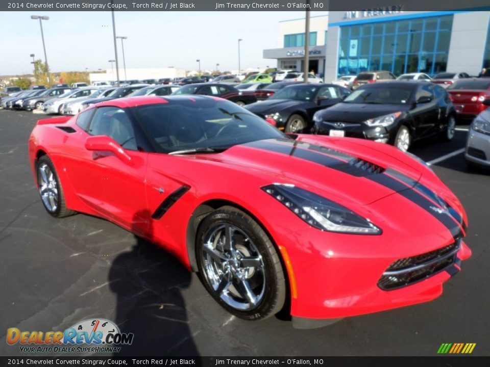 2014 Chevrolet Corvette Stingray Coupe Torch Red / Jet Black Photo #7