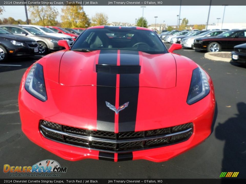 2014 Chevrolet Corvette Stingray Coupe Torch Red / Jet Black Photo #8