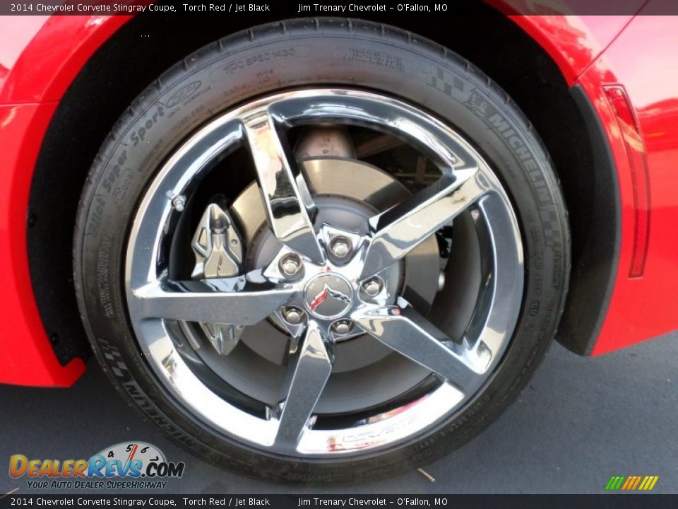 2014 Chevrolet Corvette Stingray Coupe Torch Red / Jet Black Photo #17