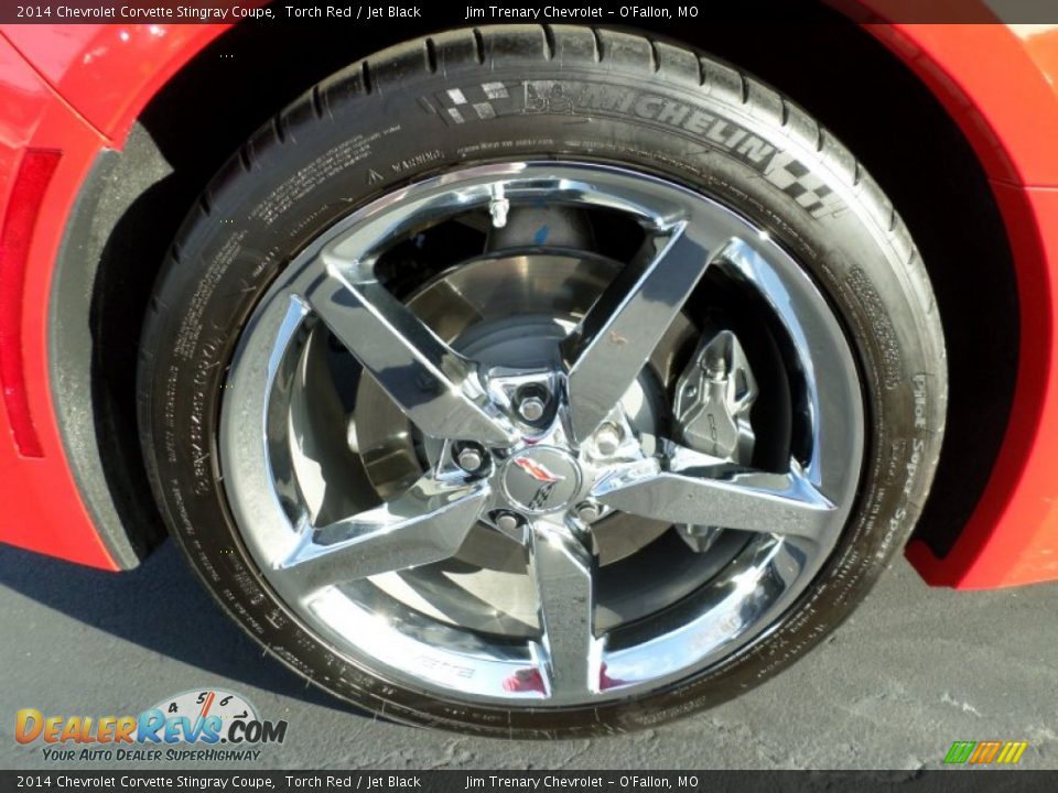 2014 Chevrolet Corvette Stingray Coupe Torch Red / Jet Black Photo #18