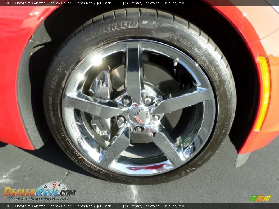 2014 Chevrolet Corvette Stingray Coupe Torch Red / Jet Black Photo #19