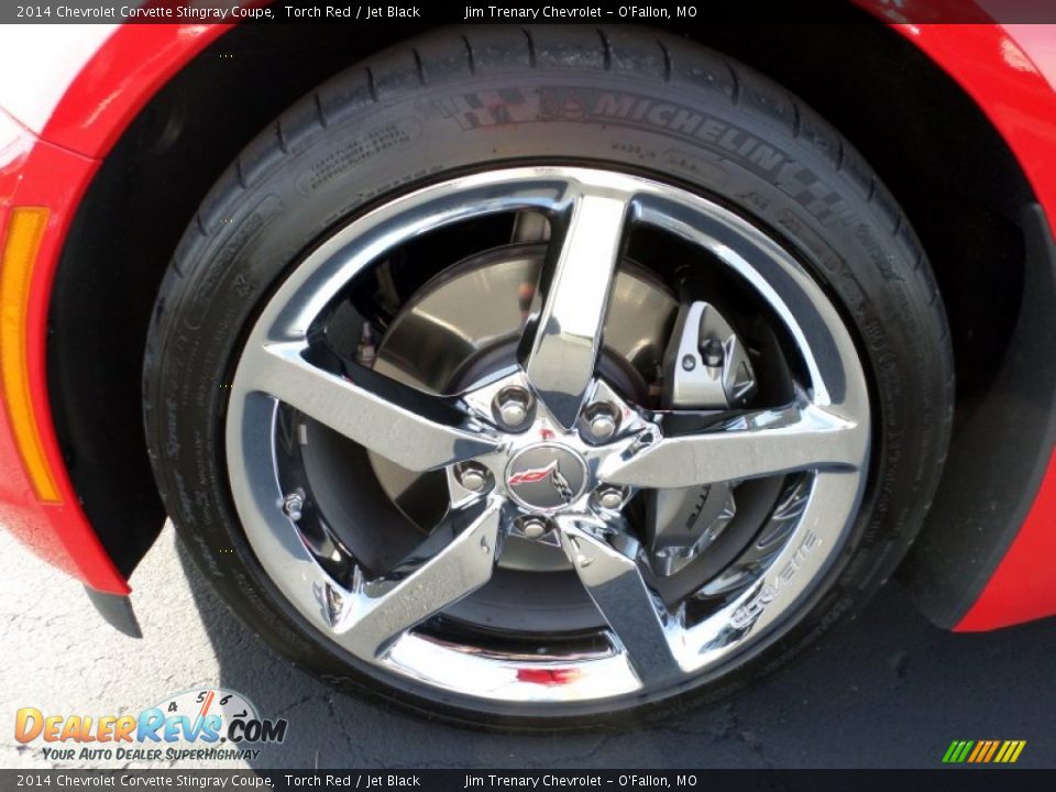 2014 Chevrolet Corvette Stingray Coupe Torch Red / Jet Black Photo #20