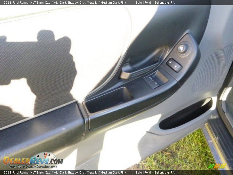 2011 Ford Ranger XLT SuperCab 4x4 Dark Shadow Grey Metallic / Medium Dark Flint Photo #17