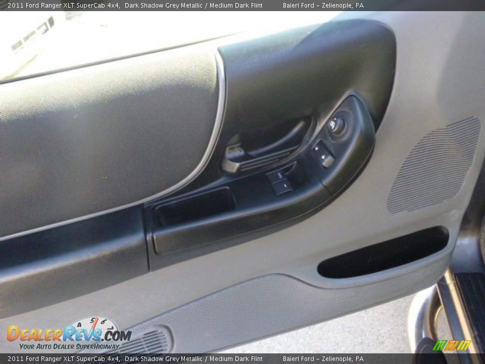 2011 Ford Ranger XLT SuperCab 4x4 Dark Shadow Grey Metallic / Medium Dark Flint Photo #16