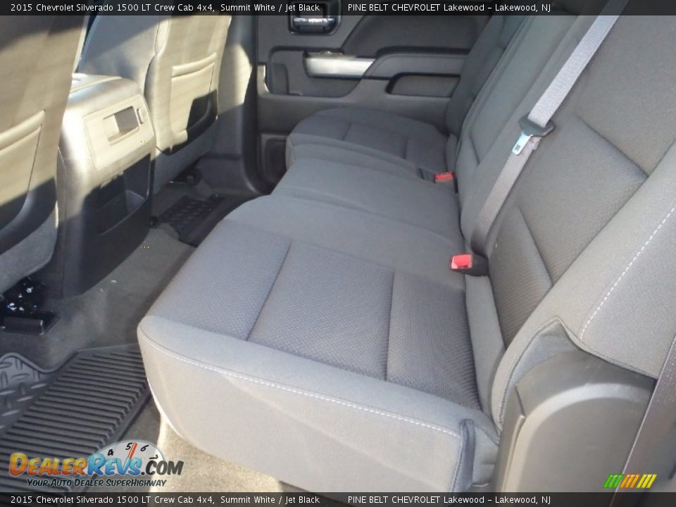 2015 Chevrolet Silverado 1500 LT Crew Cab 4x4 Summit White / Jet Black Photo #4