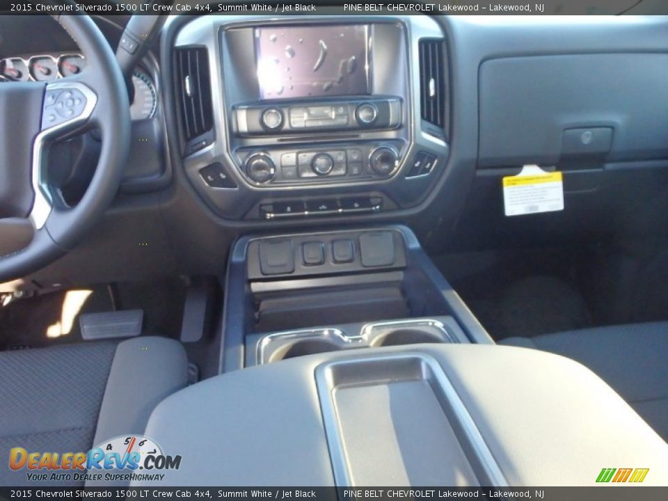 2015 Chevrolet Silverado 1500 LT Crew Cab 4x4 Summit White / Jet Black Photo #5