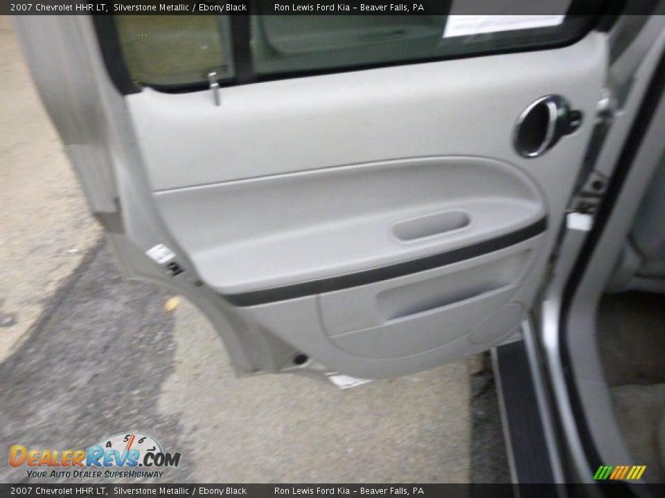 2007 Chevrolet HHR LT Silverstone Metallic / Ebony Black Photo #13