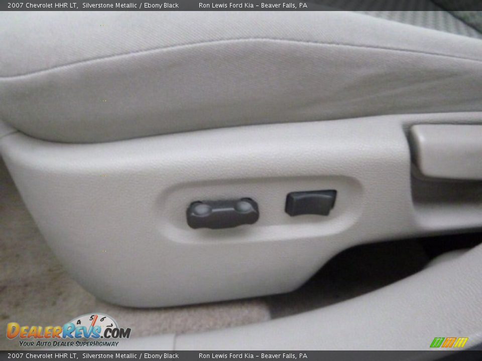 2007 Chevrolet HHR LT Silverstone Metallic / Ebony Black Photo #15