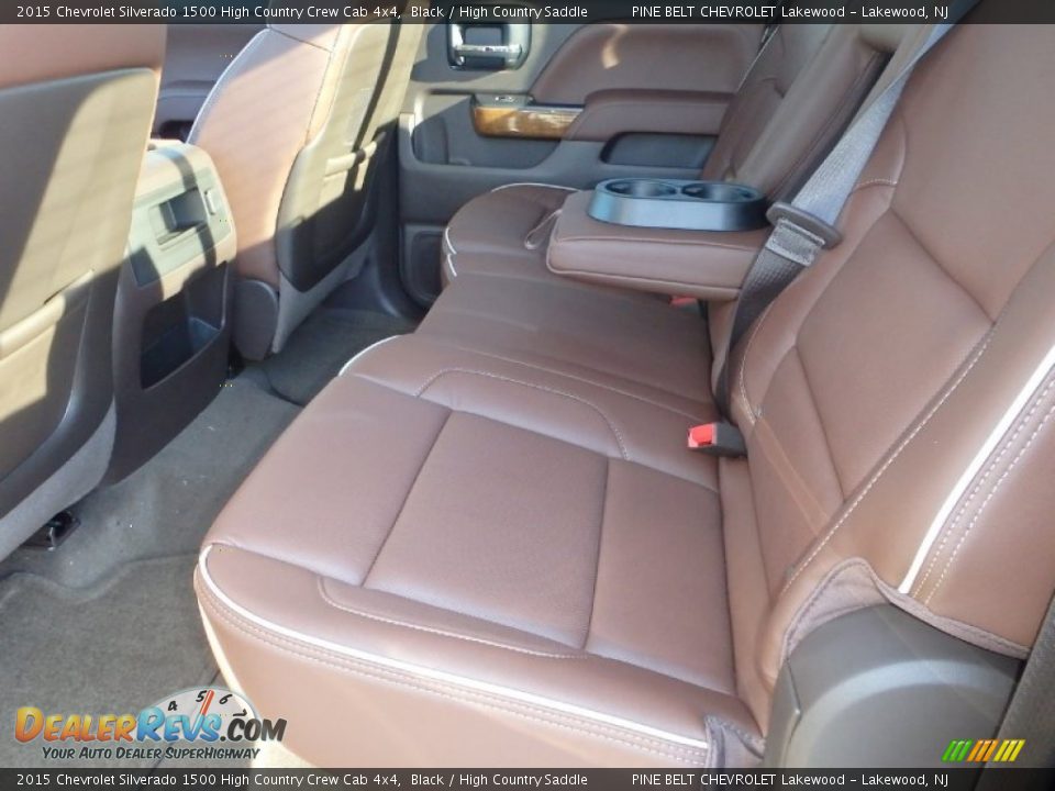 2015 Chevrolet Silverado 1500 High Country Crew Cab 4x4 Black / High Country Saddle Photo #5