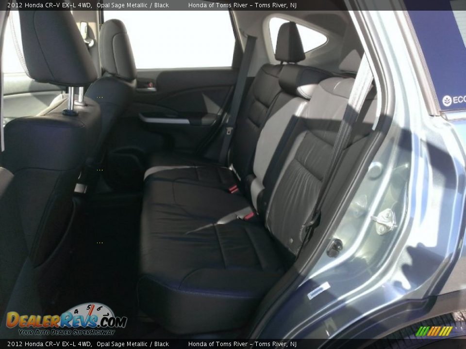 2012 Honda CR-V EX-L 4WD Opal Sage Metallic / Black Photo #12