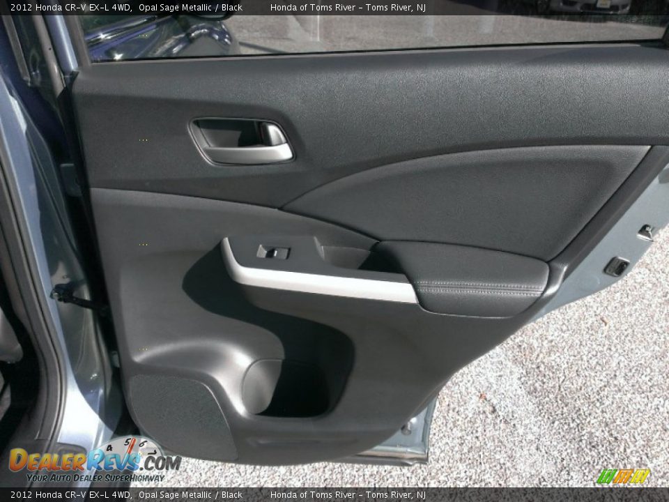2012 Honda CR-V EX-L 4WD Opal Sage Metallic / Black Photo #25