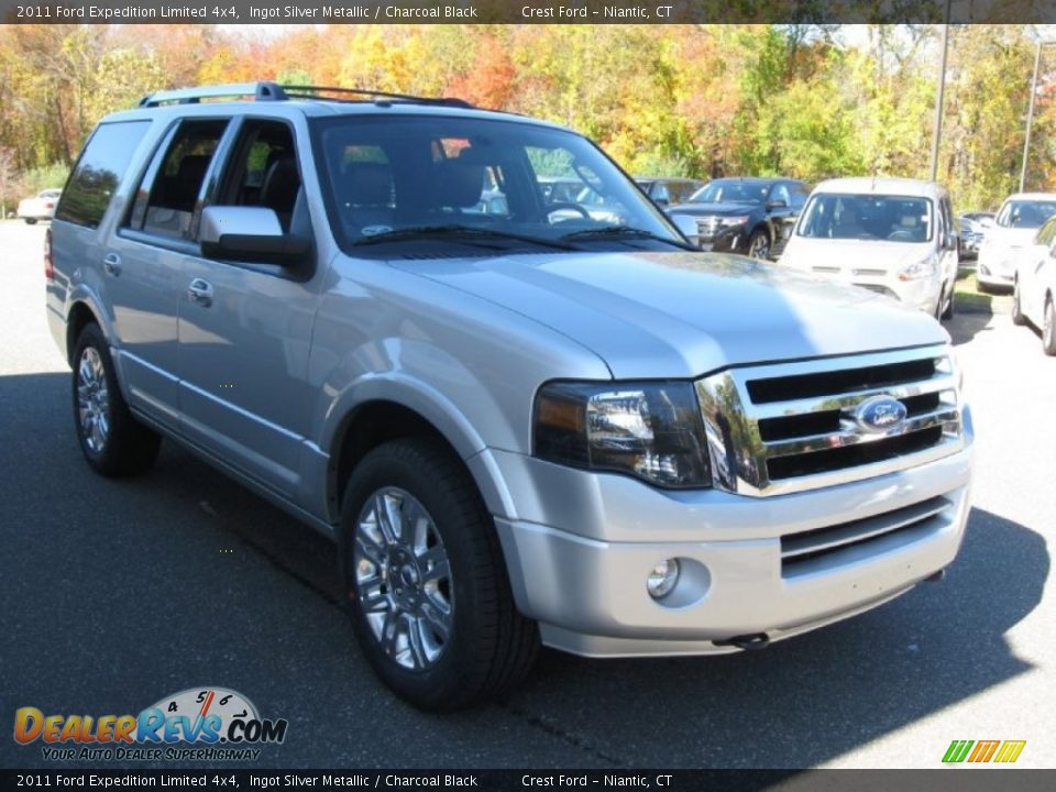 2011 Ford Expedition Limited 4x4 Ingot Silver Metallic / Charcoal Black Photo #1