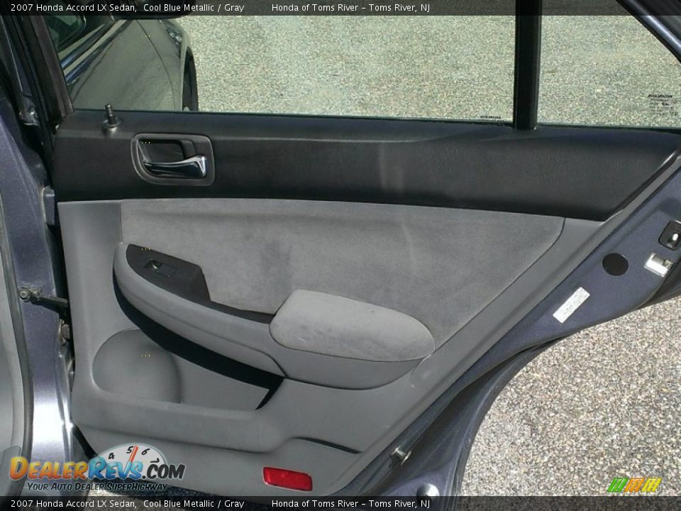 2007 Honda Accord LX Sedan Cool Blue Metallic / Gray Photo #22