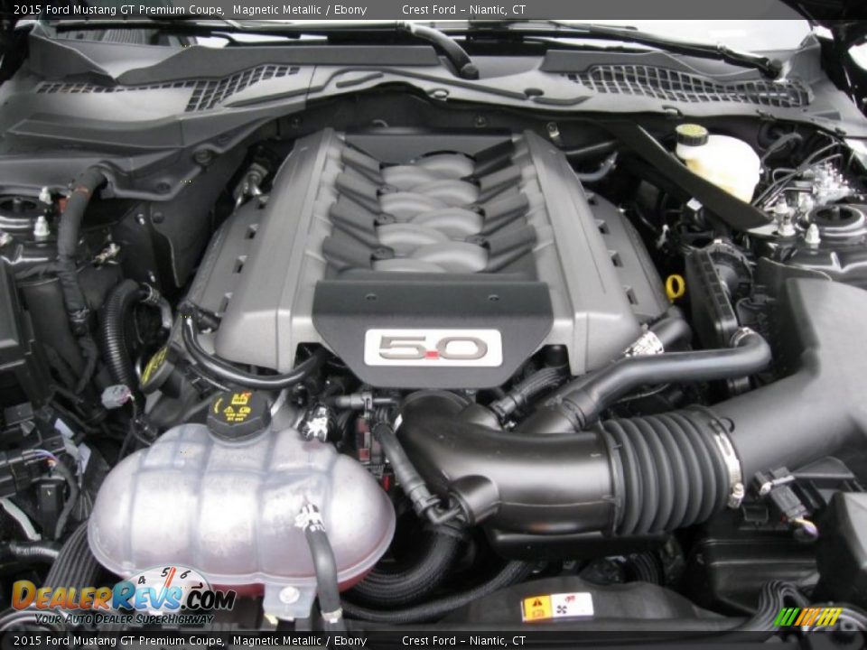 2015 Ford Mustang GT Premium Coupe 5.0 Liter DOHC 32-Valve Ti-VCT V8 Engine Photo #11