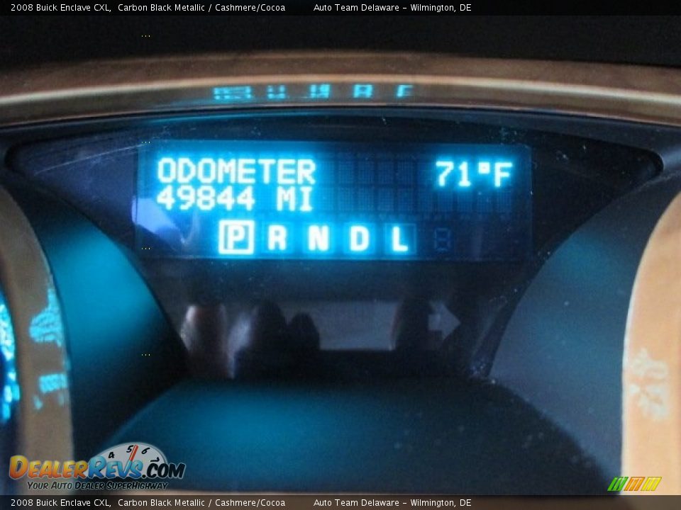 2008 Buick Enclave CXL Carbon Black Metallic / Cashmere/Cocoa Photo #13