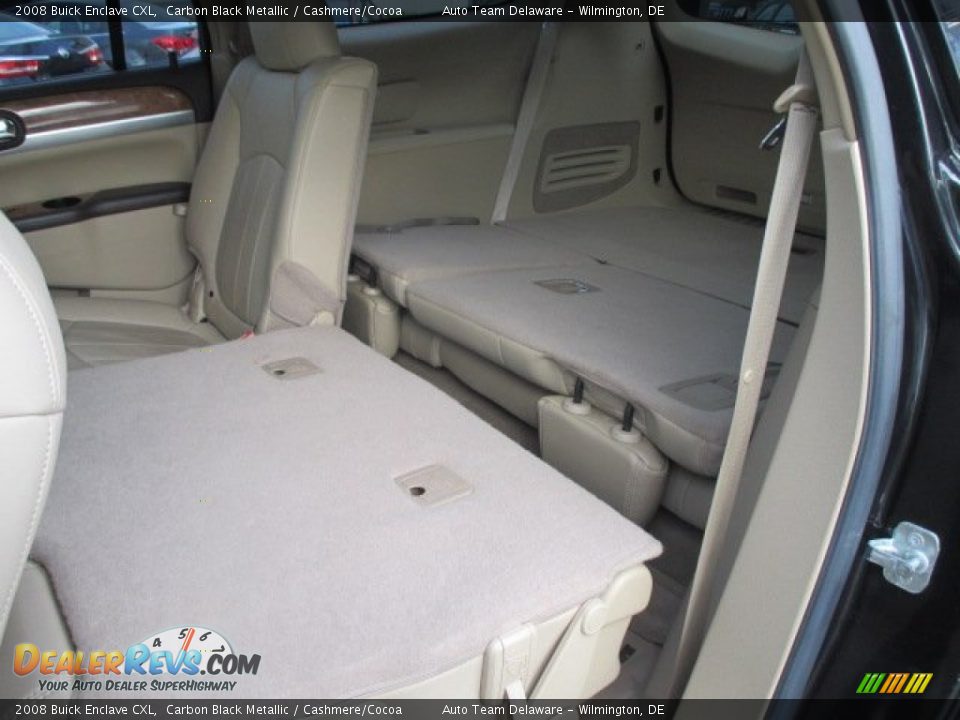2008 Buick Enclave CXL Carbon Black Metallic / Cashmere/Cocoa Photo #19
