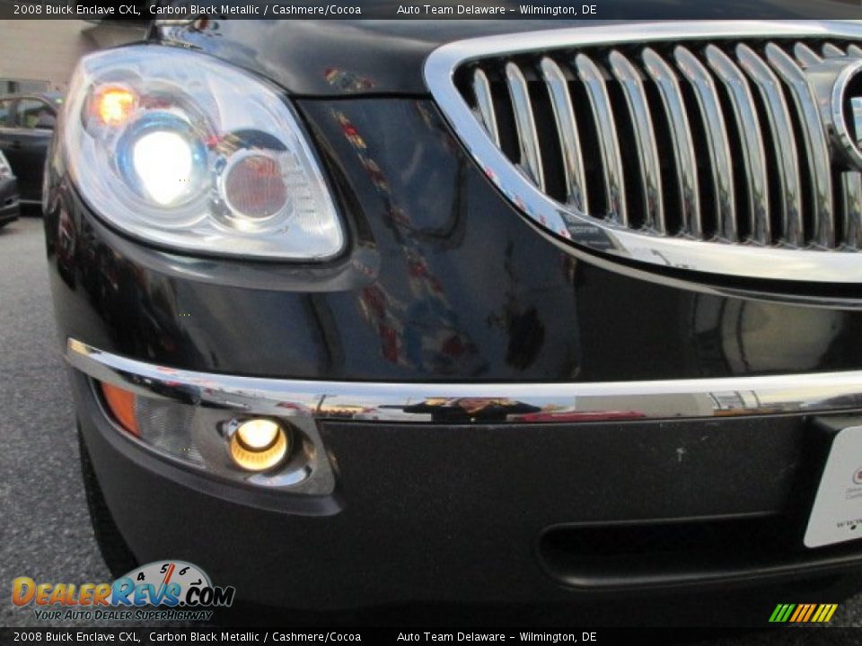2008 Buick Enclave CXL Carbon Black Metallic / Cashmere/Cocoa Photo #20