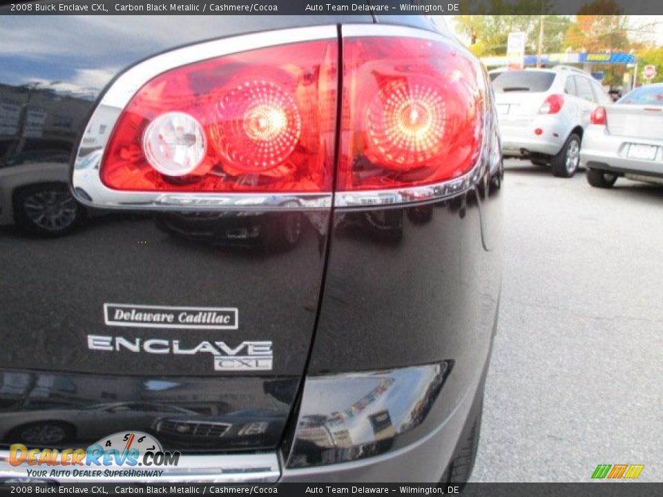 2008 Buick Enclave CXL Carbon Black Metallic / Cashmere/Cocoa Photo #21