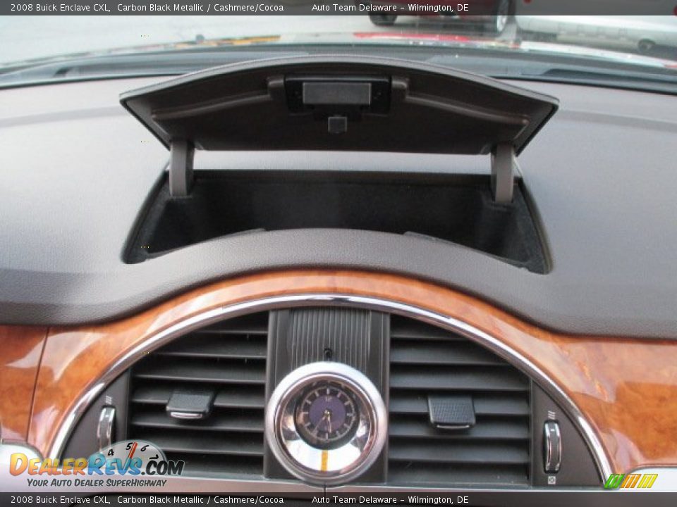2008 Buick Enclave CXL Carbon Black Metallic / Cashmere/Cocoa Photo #30
