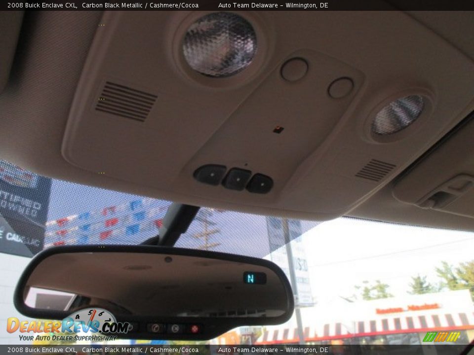 2008 Buick Enclave CXL Carbon Black Metallic / Cashmere/Cocoa Photo #34