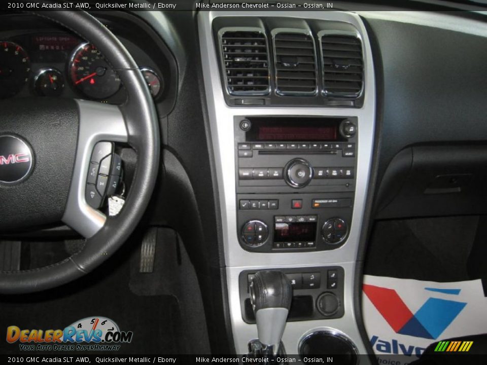 2010 GMC Acadia SLT AWD Quicksilver Metallic / Ebony Photo #5