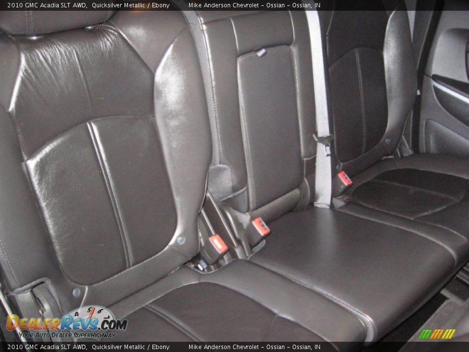 2010 GMC Acadia SLT AWD Quicksilver Metallic / Ebony Photo #12