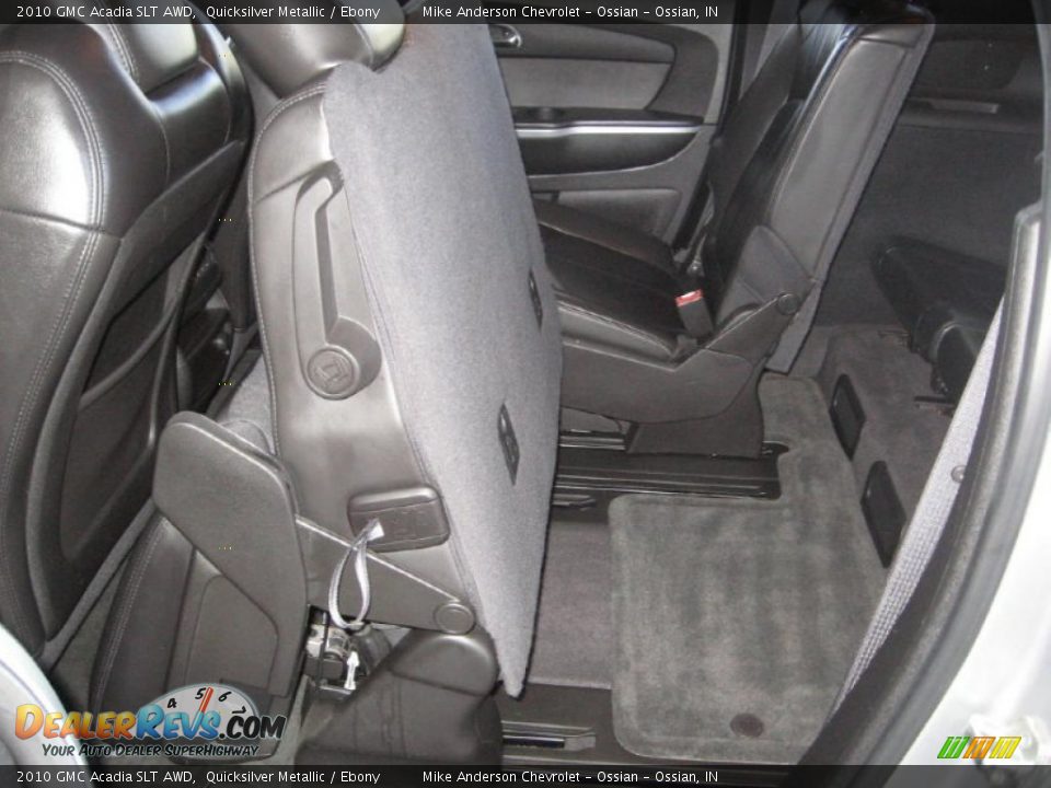 2010 GMC Acadia SLT AWD Quicksilver Metallic / Ebony Photo #15