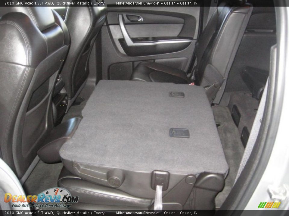 2010 GMC Acadia SLT AWD Quicksilver Metallic / Ebony Photo #17