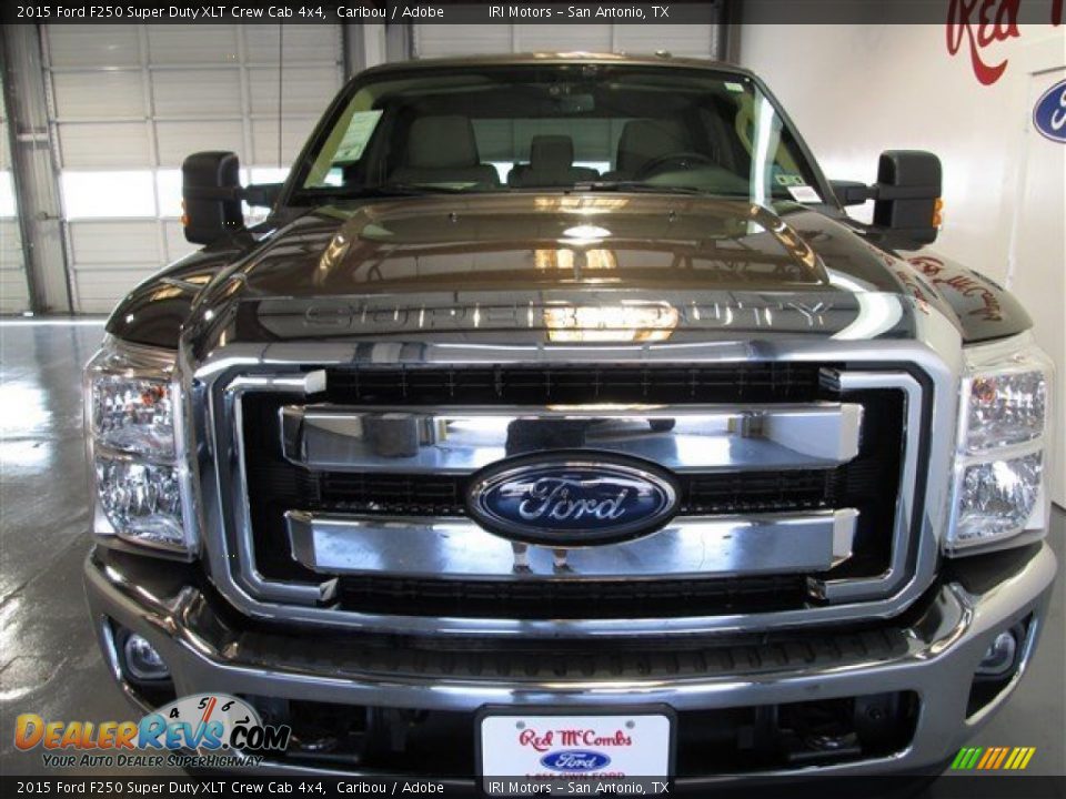 2015 Ford F250 Super Duty XLT Crew Cab 4x4 Caribou / Adobe Photo #2