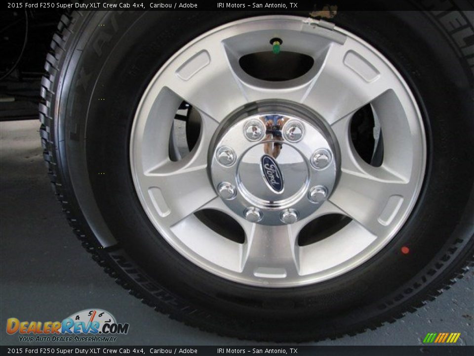2015 Ford F250 Super Duty XLT Crew Cab 4x4 Caribou / Adobe Photo #4