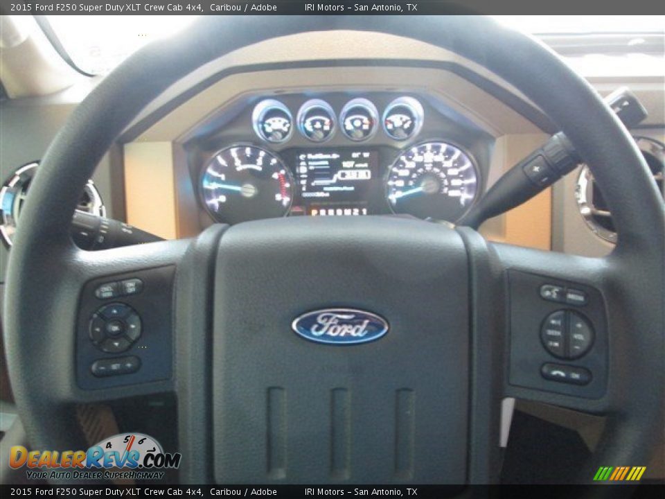 2015 Ford F250 Super Duty XLT Crew Cab 4x4 Caribou / Adobe Photo #19