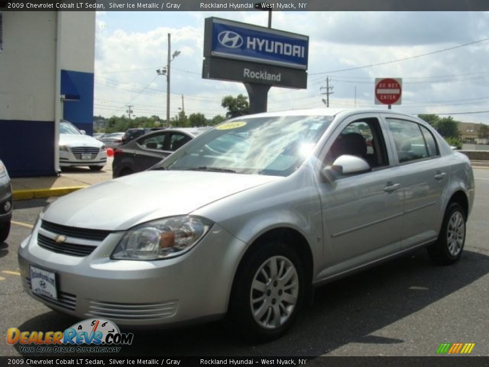 2009 Chevrolet Cobalt LT Sedan Silver Ice Metallic / Gray Photo #1