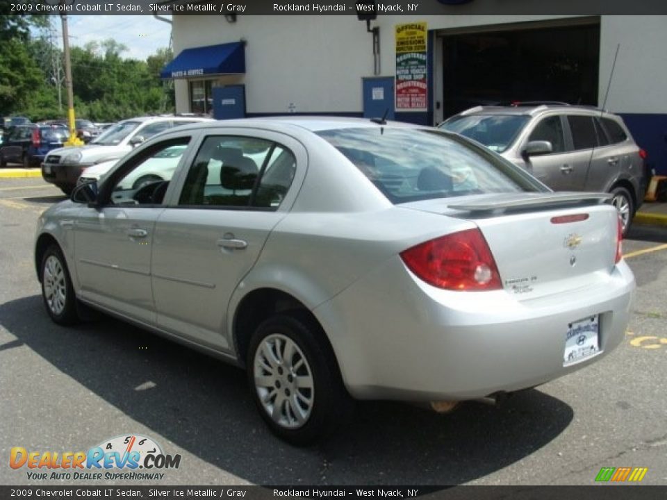 2009 Chevrolet Cobalt LT Sedan Silver Ice Metallic / Gray Photo #6