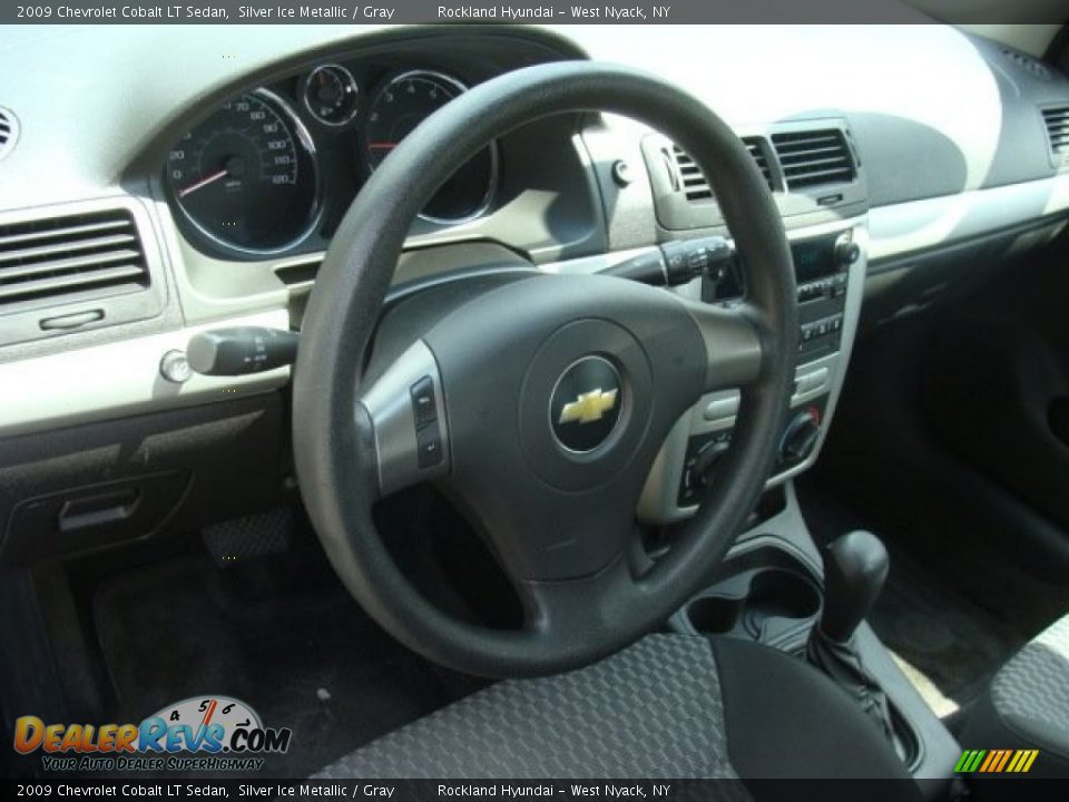 2009 Chevrolet Cobalt LT Sedan Silver Ice Metallic / Gray Photo #9