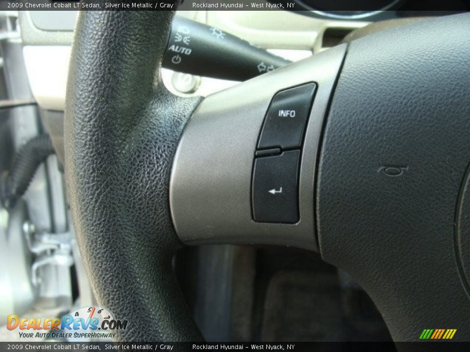2009 Chevrolet Cobalt LT Sedan Silver Ice Metallic / Gray Photo #14