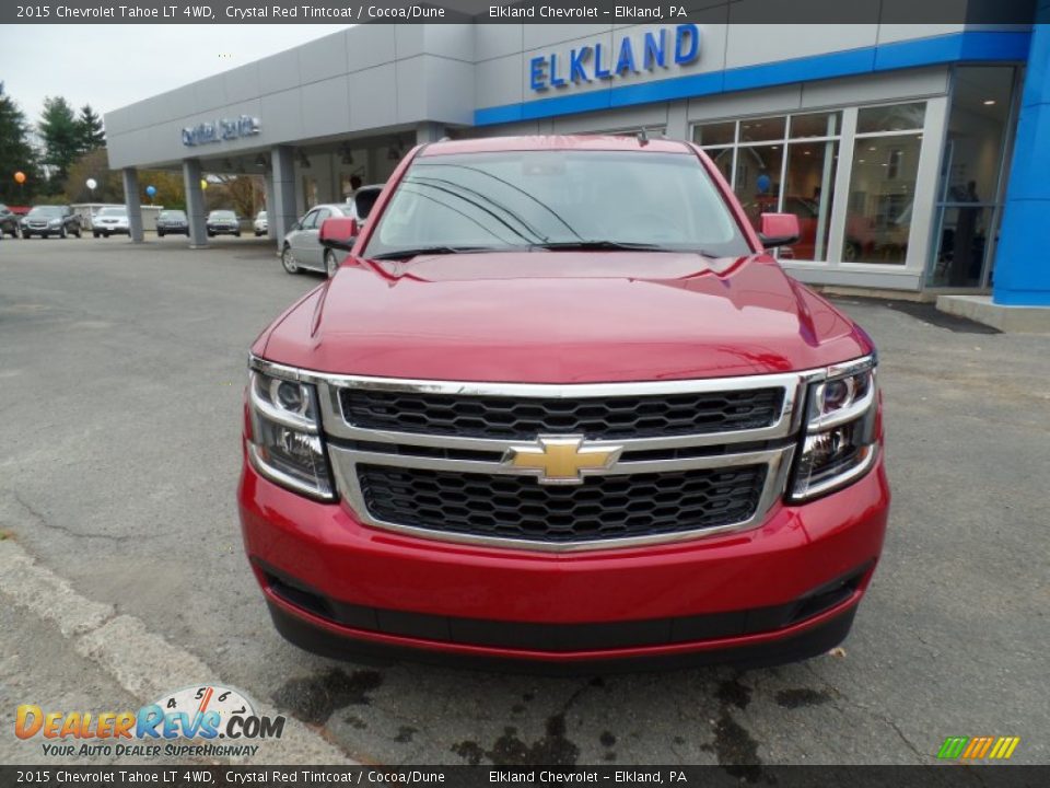 2015 Chevrolet Tahoe LT 4WD Crystal Red Tintcoat / Cocoa/Dune Photo #8