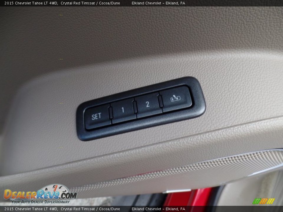 2015 Chevrolet Tahoe LT 4WD Crystal Red Tintcoat / Cocoa/Dune Photo #15