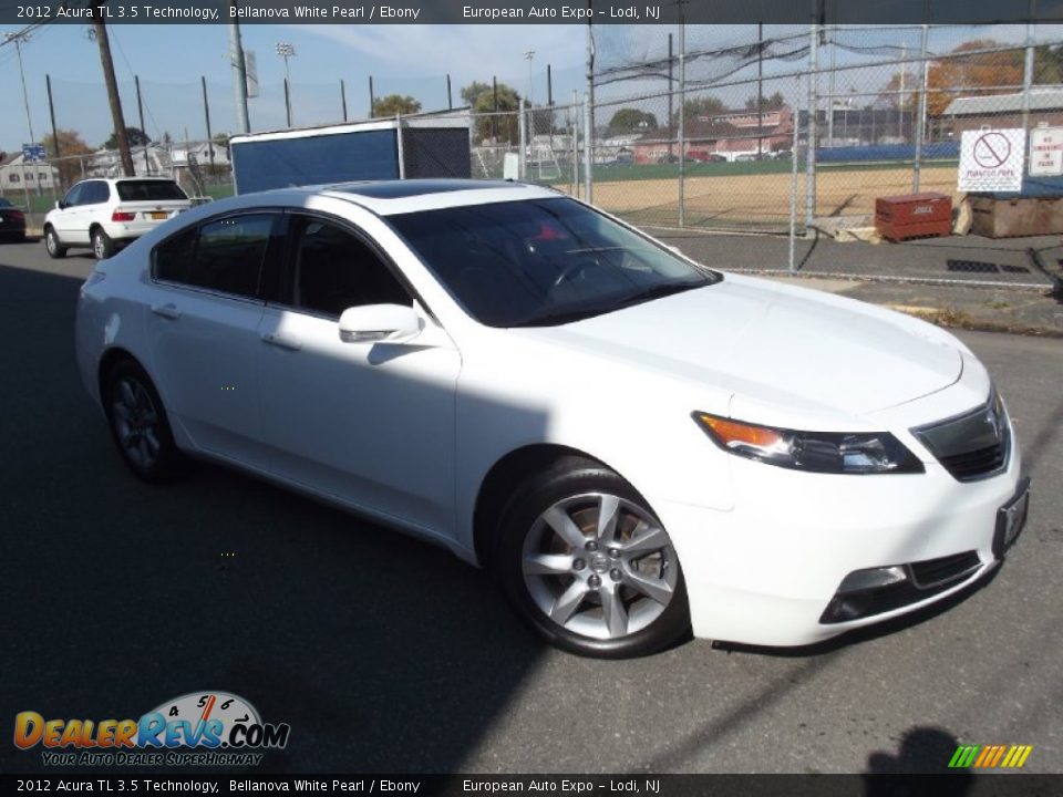2012 Acura TL 3.5 Technology Bellanova White Pearl / Ebony Photo #2