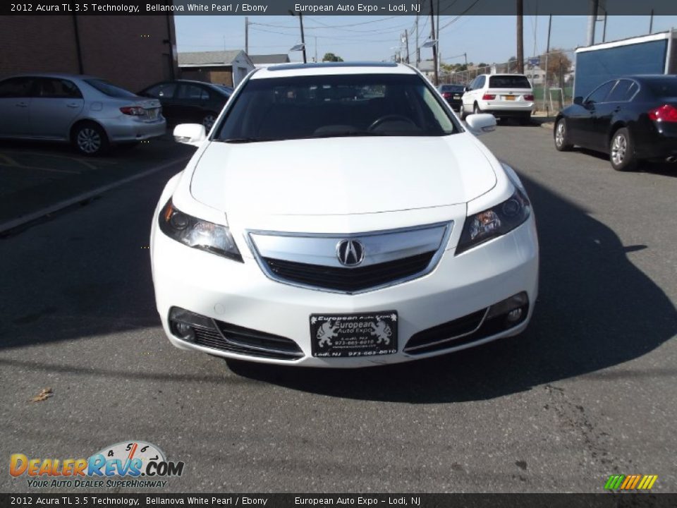 2012 Acura TL 3.5 Technology Bellanova White Pearl / Ebony Photo #5